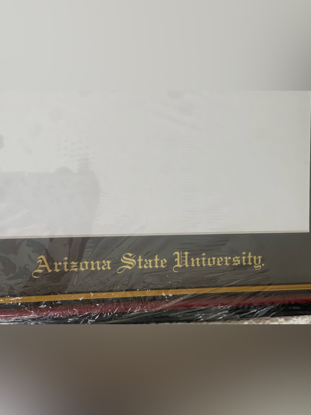 Official Arizona State University Diploma Frame with Black Mat - Picture 5 of 7